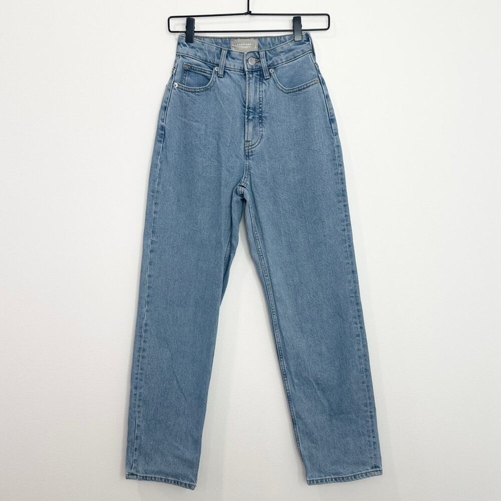 Everlane The Way-High Jean Size 23 Long Light Wash High Waist